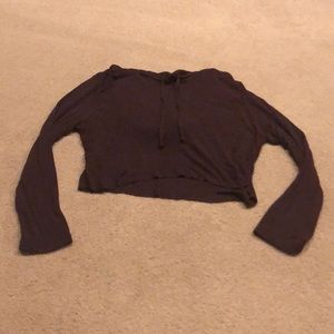 Cropped Brandy Melville sweatshirt